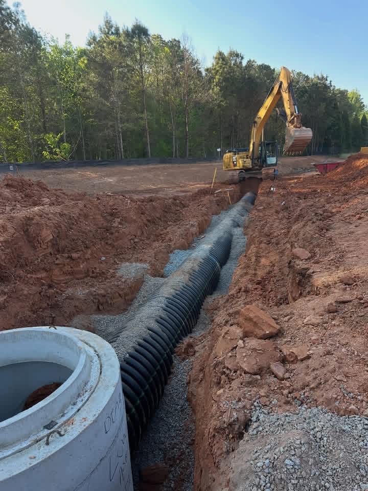 Storm Drainage & Underground Pipe