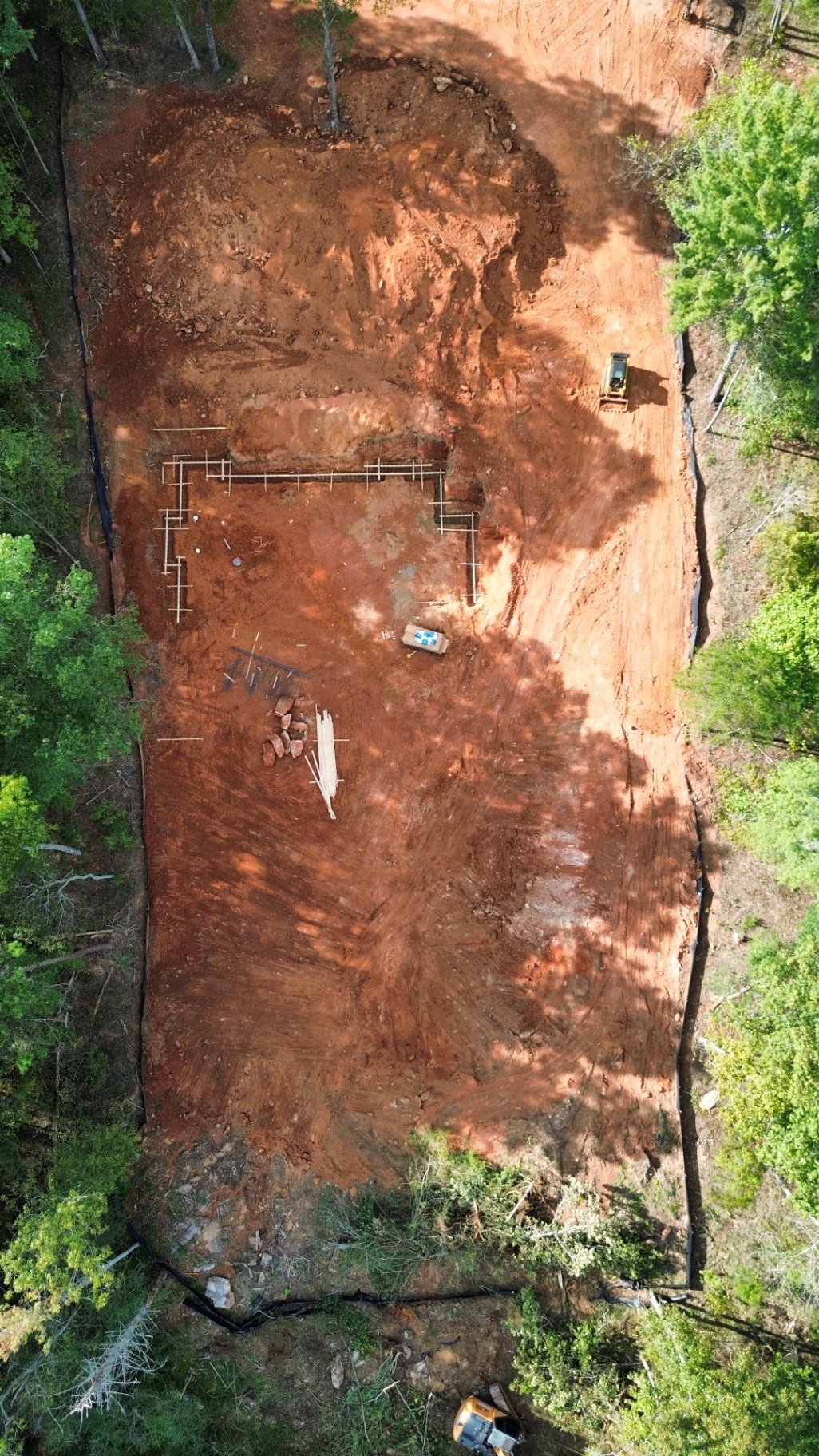 Footings · Aerial Layout