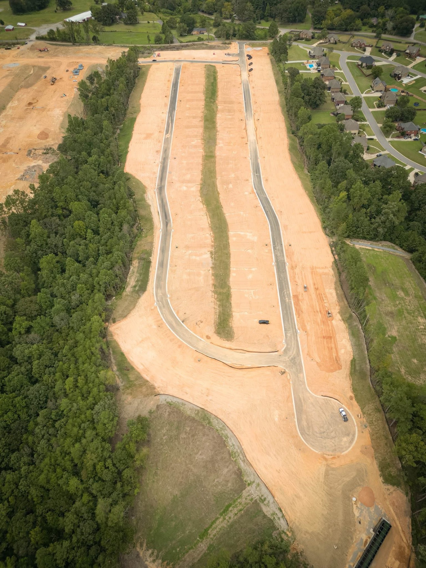 Subdivision · Lots Graded