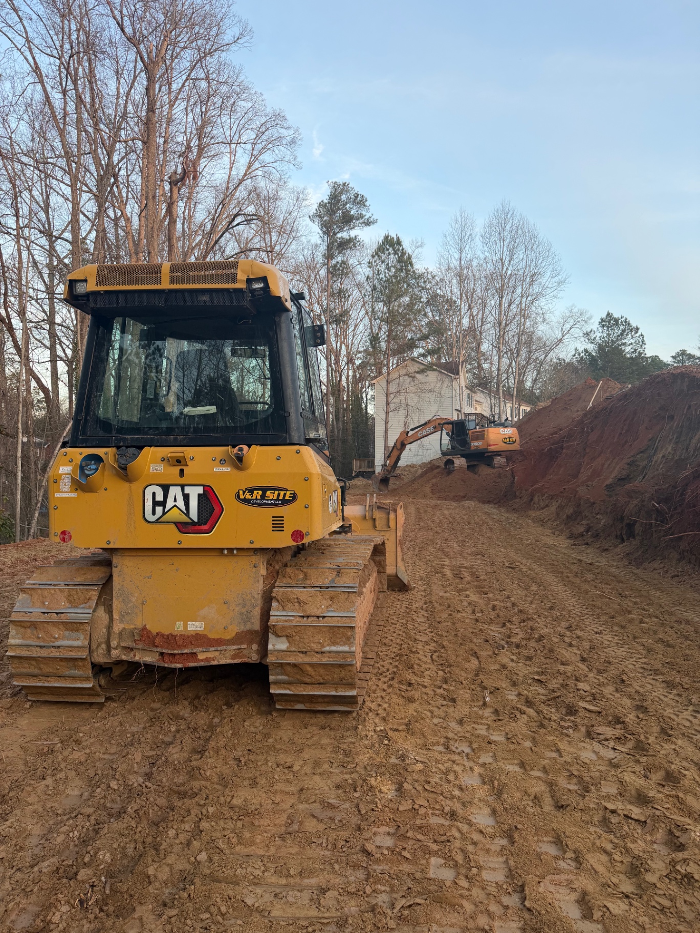 CAT Dozer · V&R Crew On Site